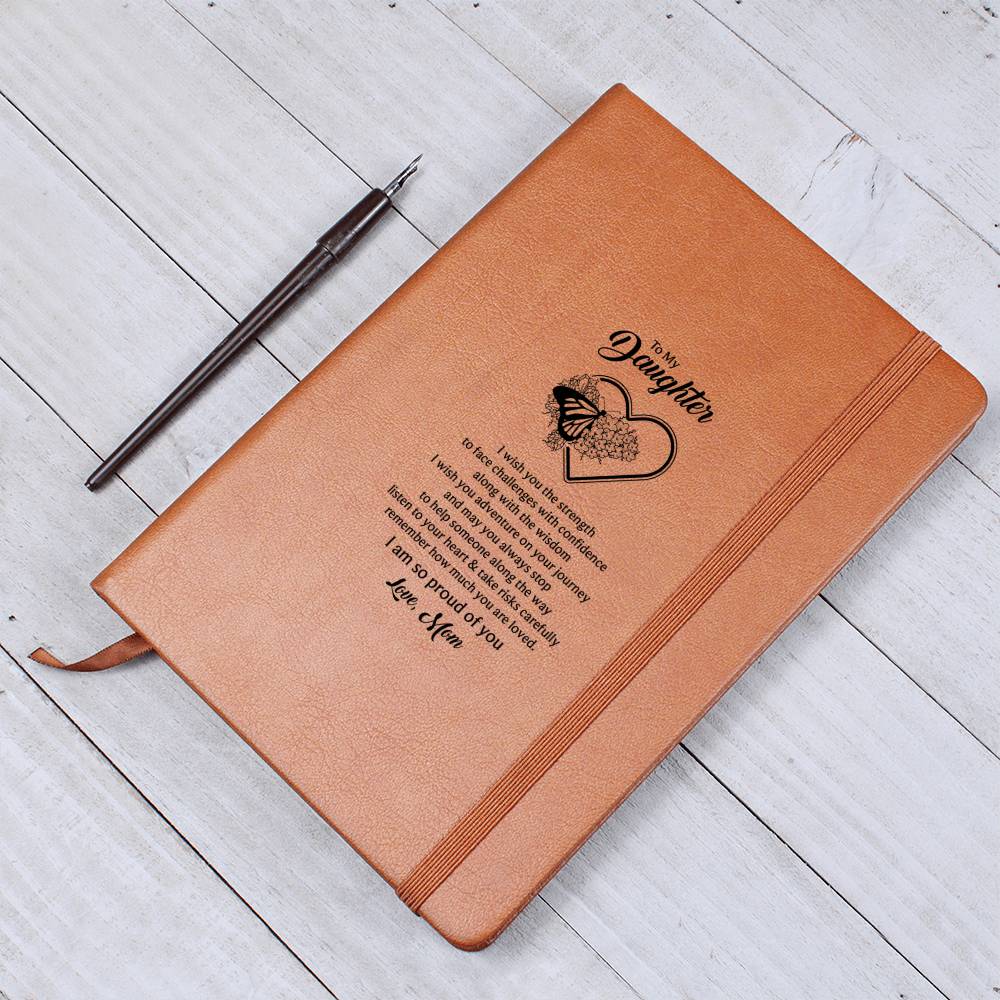 To My Daughter Butterfly Journal _ Mom's Love Letter Notebook
