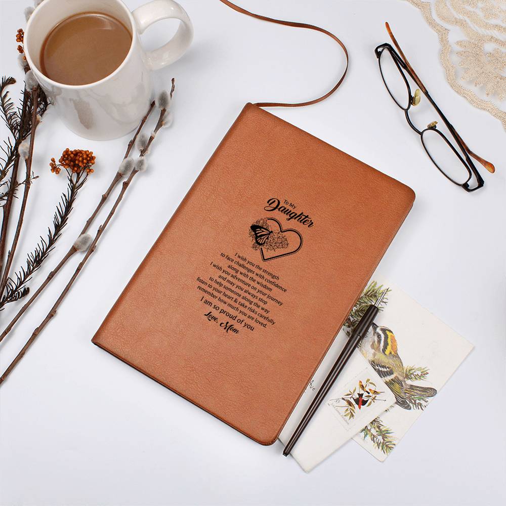 To My Daughter Butterfly Journal _ Mom's Love Letter Notebook