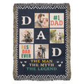 Best Dad Ever - Woven Blanket